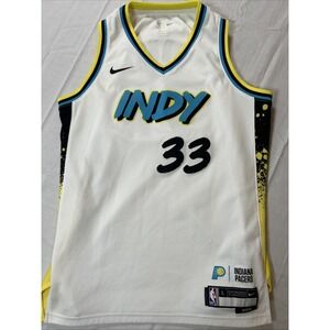 Indiana Pacers City Edition Myles Turner Jersey Youth Size Large 14/16 White NBA